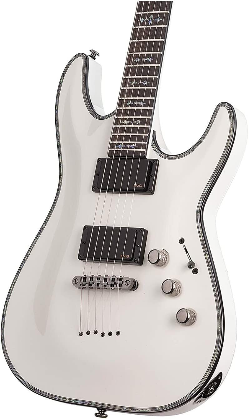 Schecter Hellraiser C-1 Electric Guitar (Gloss White)