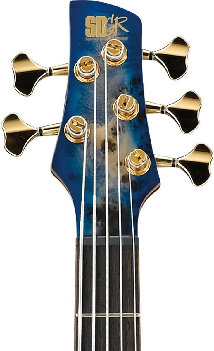 Ibanez SR2605 Premium 5-String Bass Cerulean Blue Burst