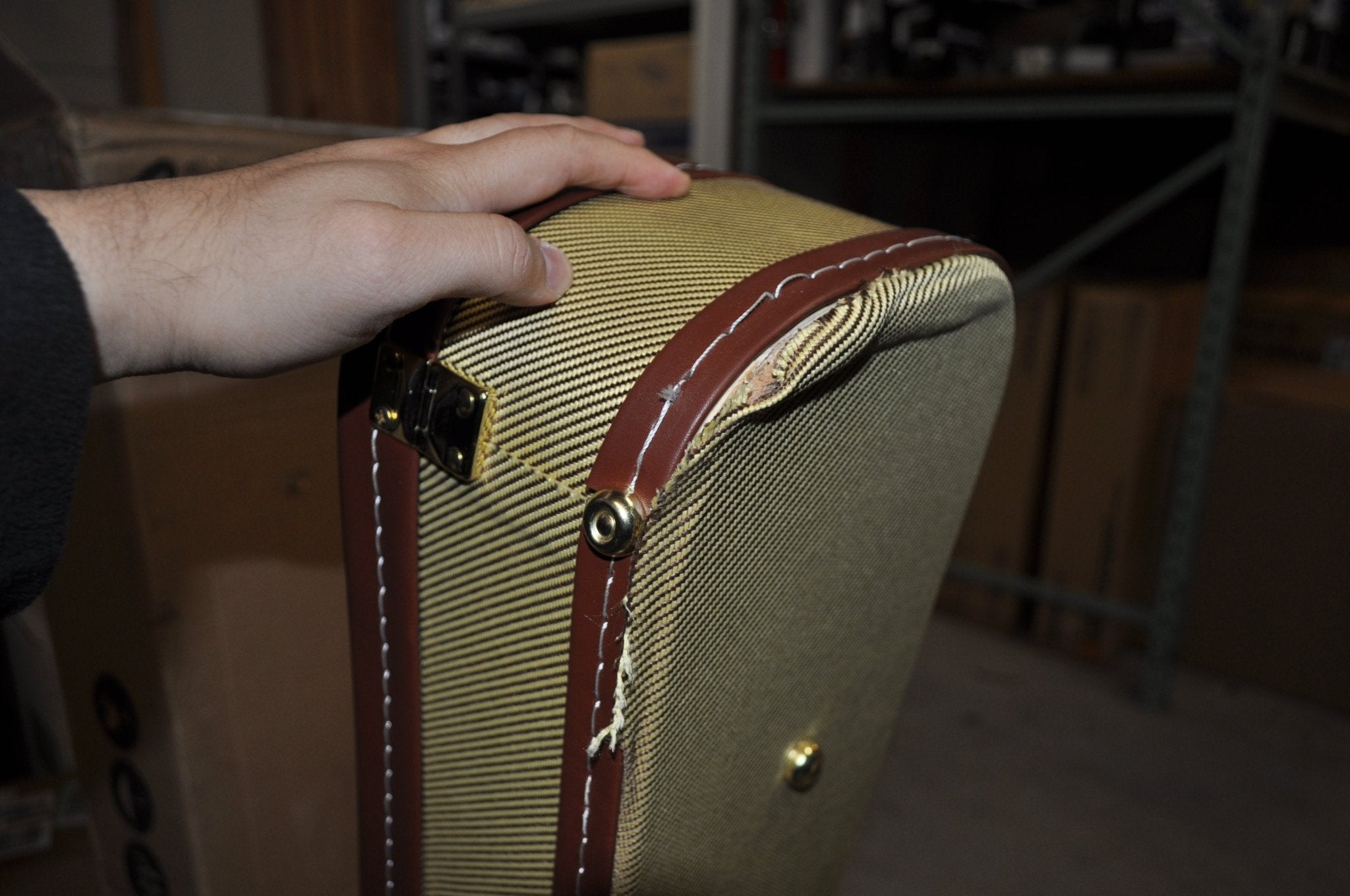 G2655T Streamliner™ Center Block Jr. Case, Tweed