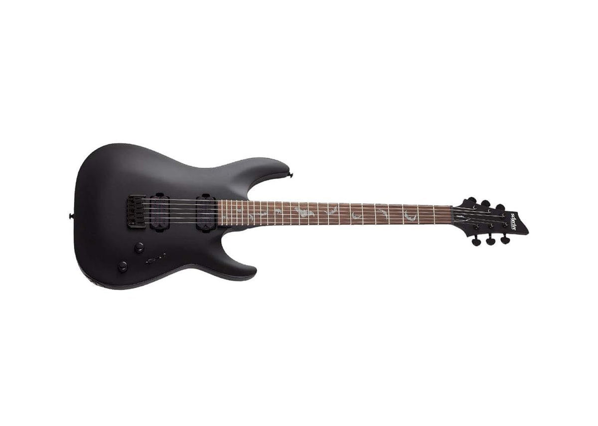 Schecter Damien-6 Electric Guitar - Satin Black