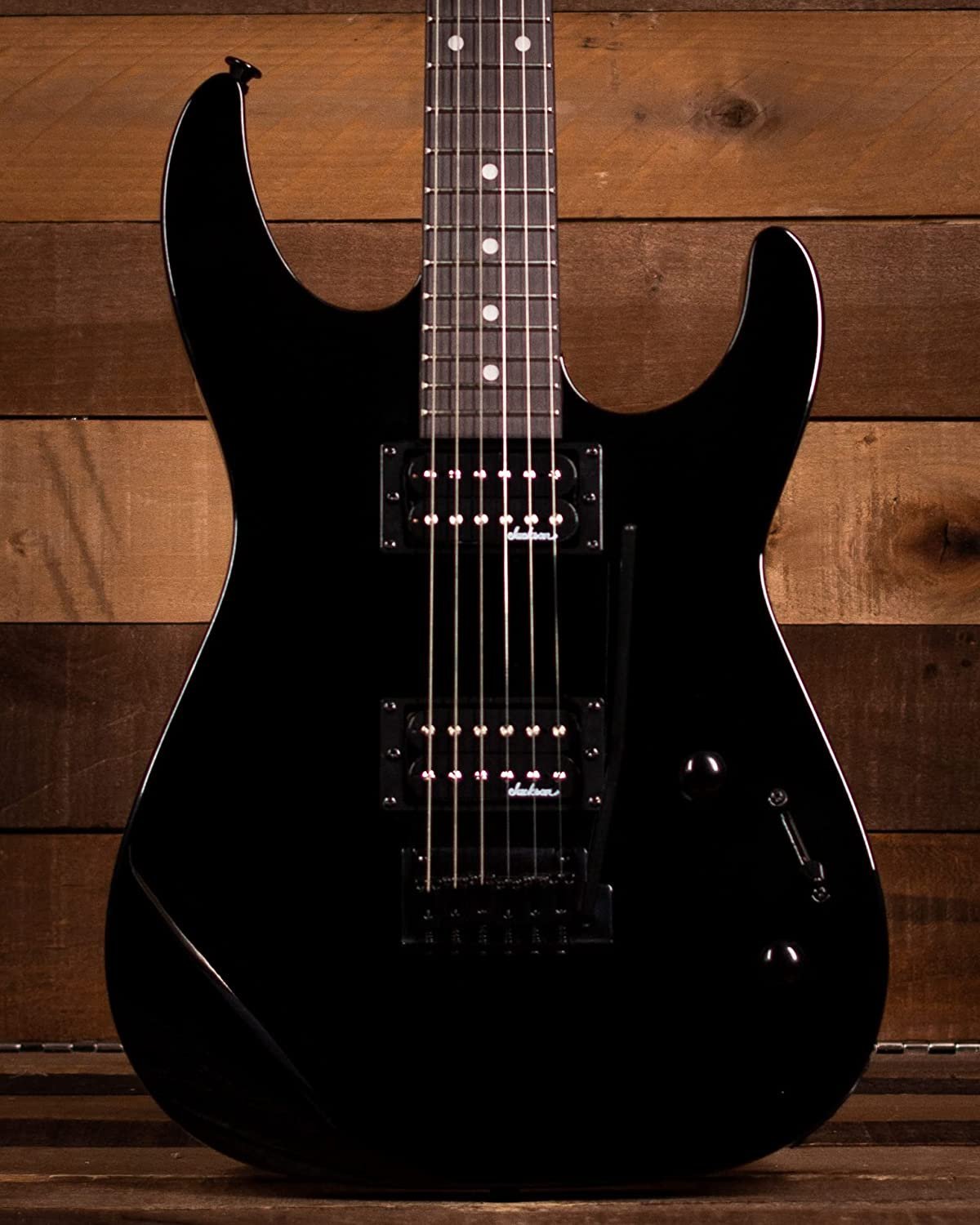 Jackson JS Series Dinky JS11, Amaranth Fingerboard, Gloss Black Electric Guitar