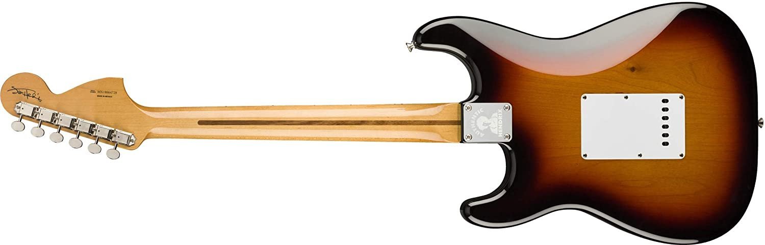 Fender Jimi Hendrix Stratocaster Electric Guitar (3-Color Sunburst)