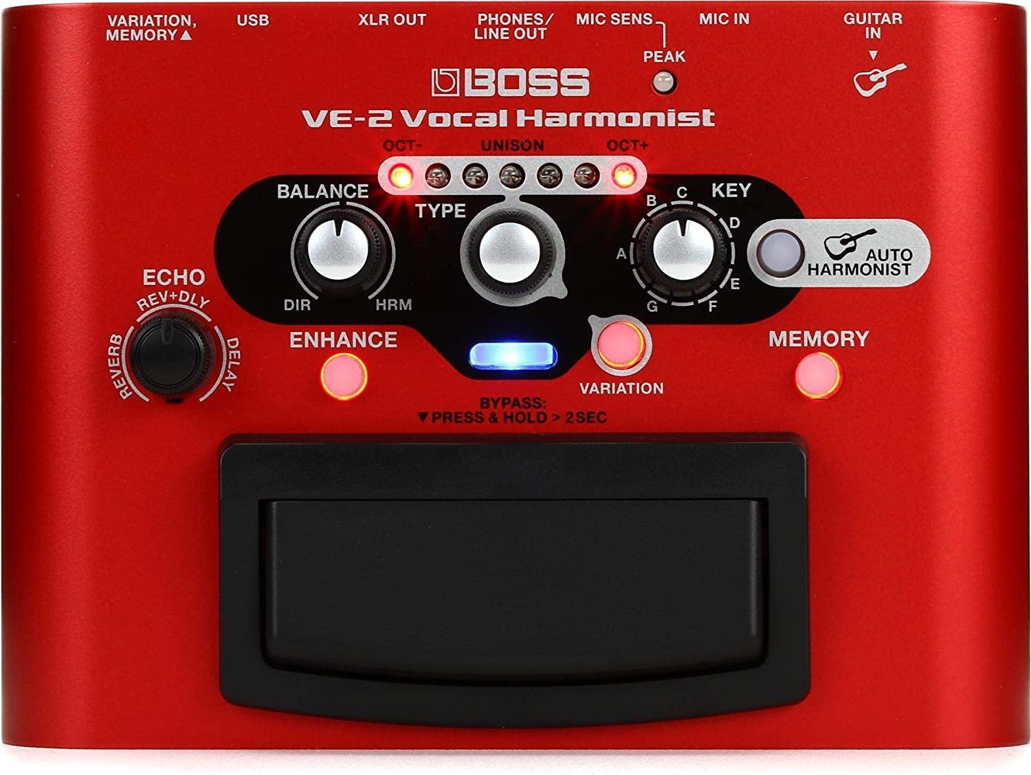 Boss VE-2 Vocal Harmonist Effects Processor