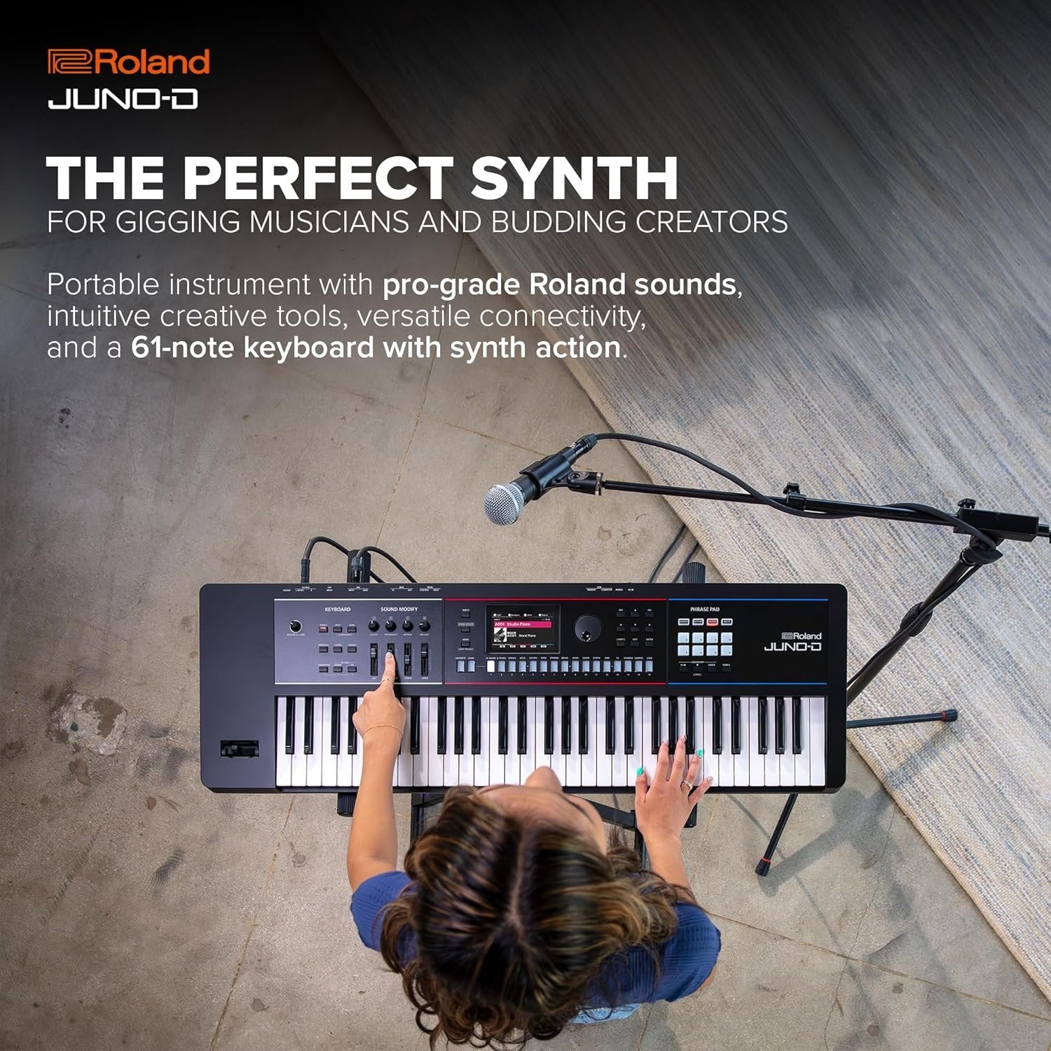 Roland JUNO-D6 Synthesizer | 61-Note Keyboard