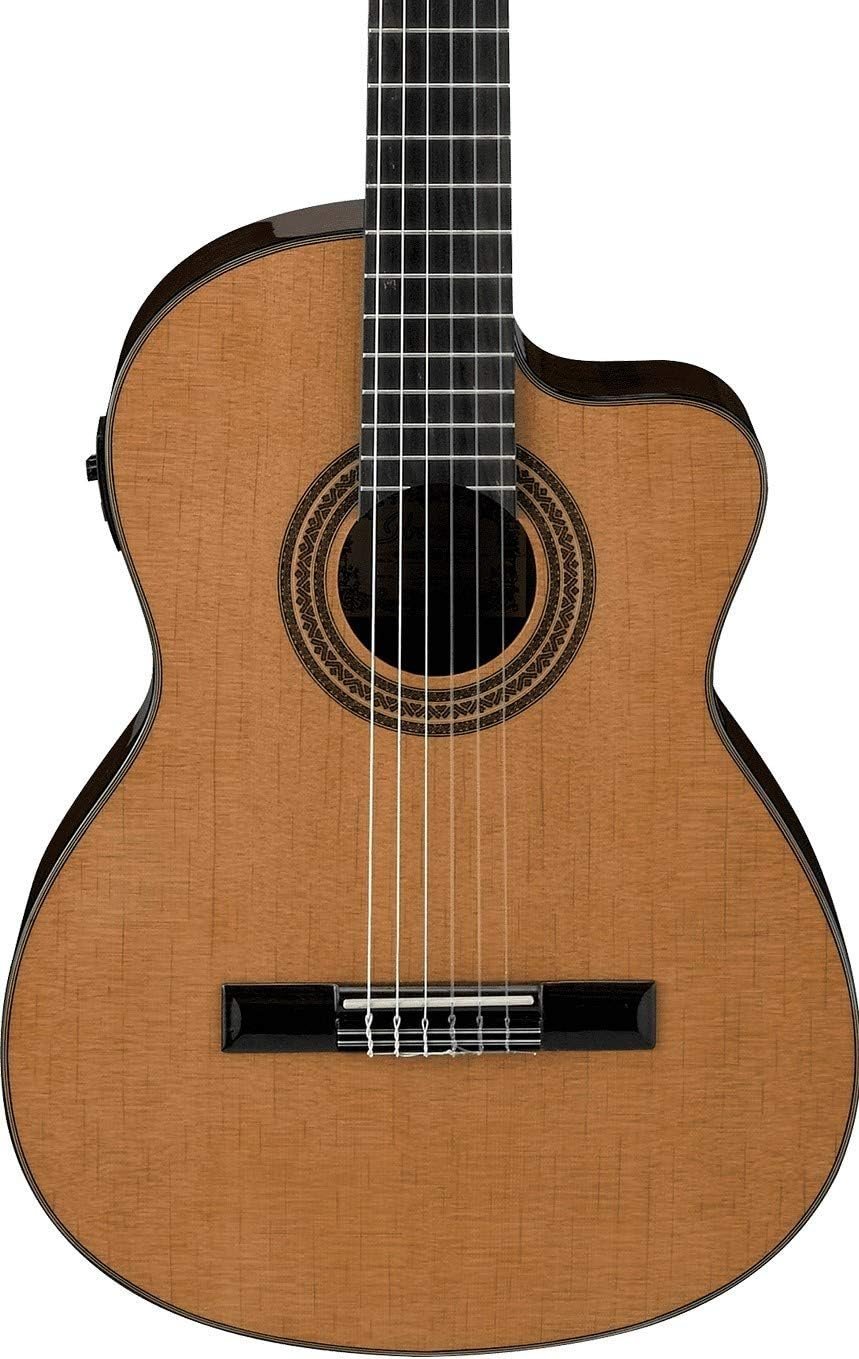 Ibanez 6 String Classical Guitar, Right, Natural (GA6CE)