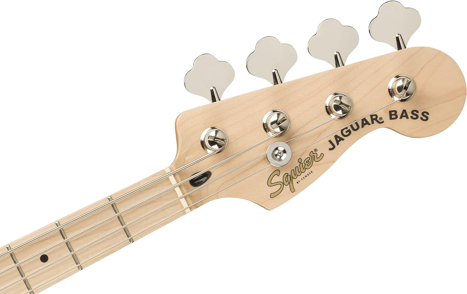 Squier Affinity Series Jaguar Bass, Lake Placid Blue, Maple Fingerboard