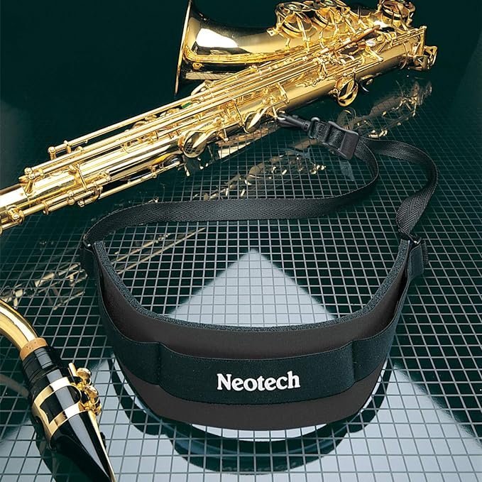 Neotech Soft Sax Strap - Swivel XL,Black.