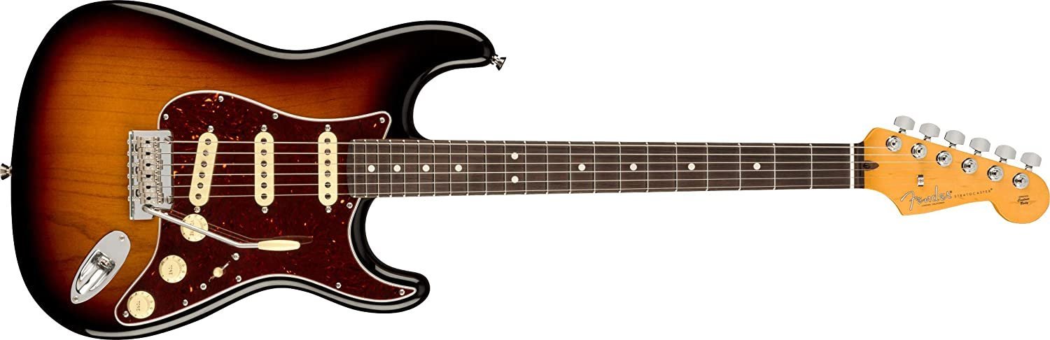 Fender American Professional II Stratocaster 6-String Electric Guitar (Right-Hand, 3-Color Sunburst)