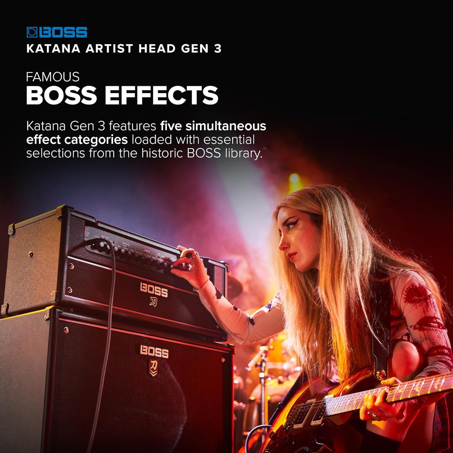 BOSS Katana Artist Head Gen 3 Guitar Amplifier