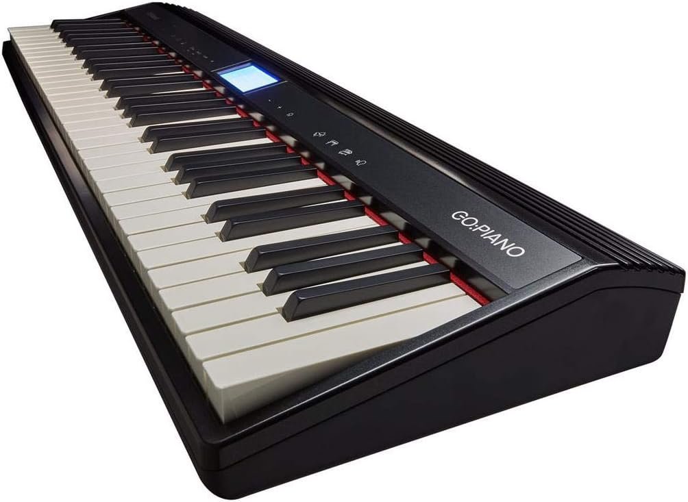 Roland GO:PIANO 61-key Digital Piano Keyboard with Integrated Bluetooth Speakers (GO-61P)