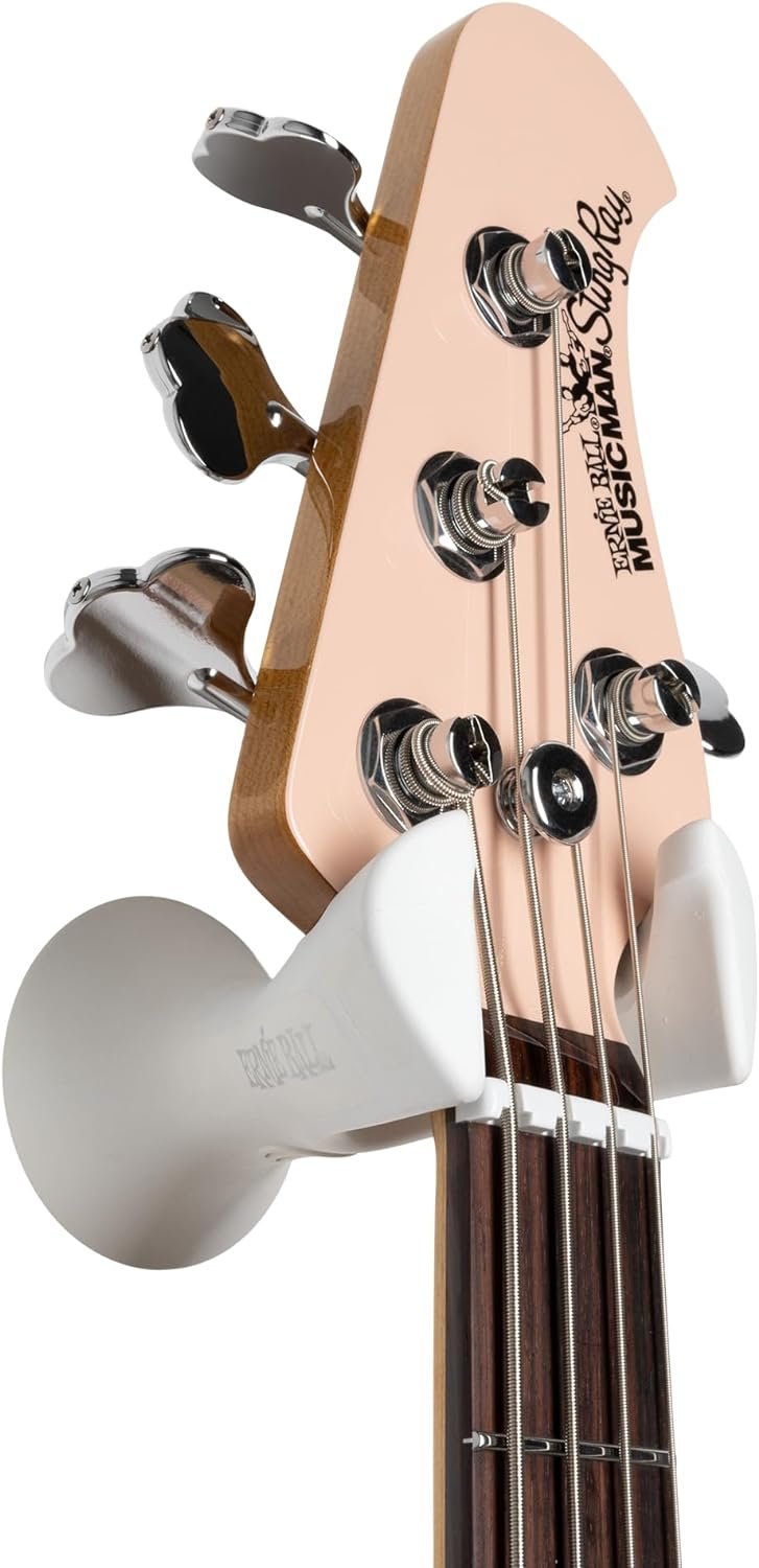 Ernie Ball Guitar/Bass Wall Mount Hanger - White (P09620)