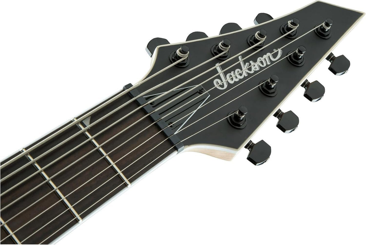 Jackson JS Series Dinky JS32-8 - Satin Black with Amaranth Fingerboard