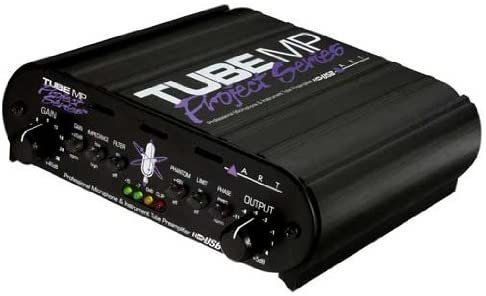 Art Pro Audio Tube MP Project Series Professional Microphone and Instrument Tube Preamplifier with USB