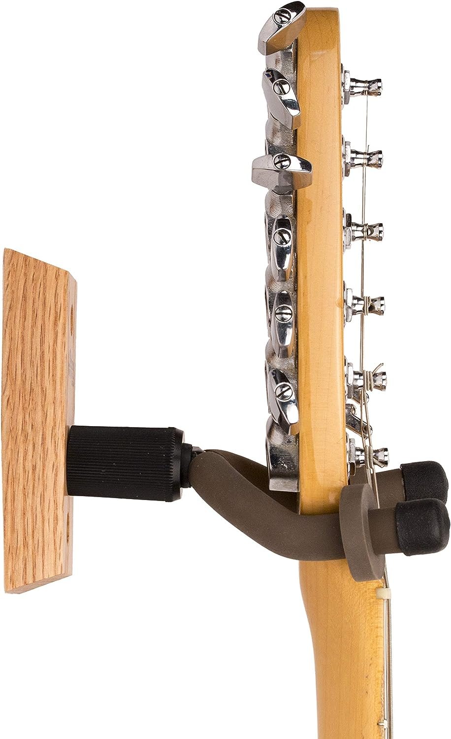 String Swing Guitar Hanger Wall Mount For Classical Guitars- Oak CC01-O Made in the USA