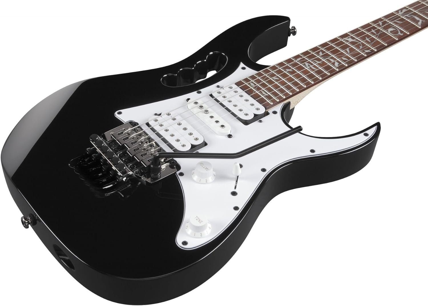 Ibanez JEMJR Signature Steve Vai Black