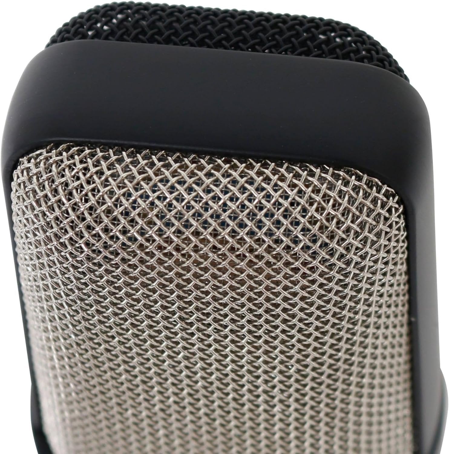 Warm Audio WA-14 Large Diaphragm Condenser Microphone, Black with silver grille