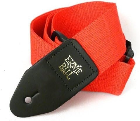 Ernie Ball Polypro Guitar Strap, Red (P04040)