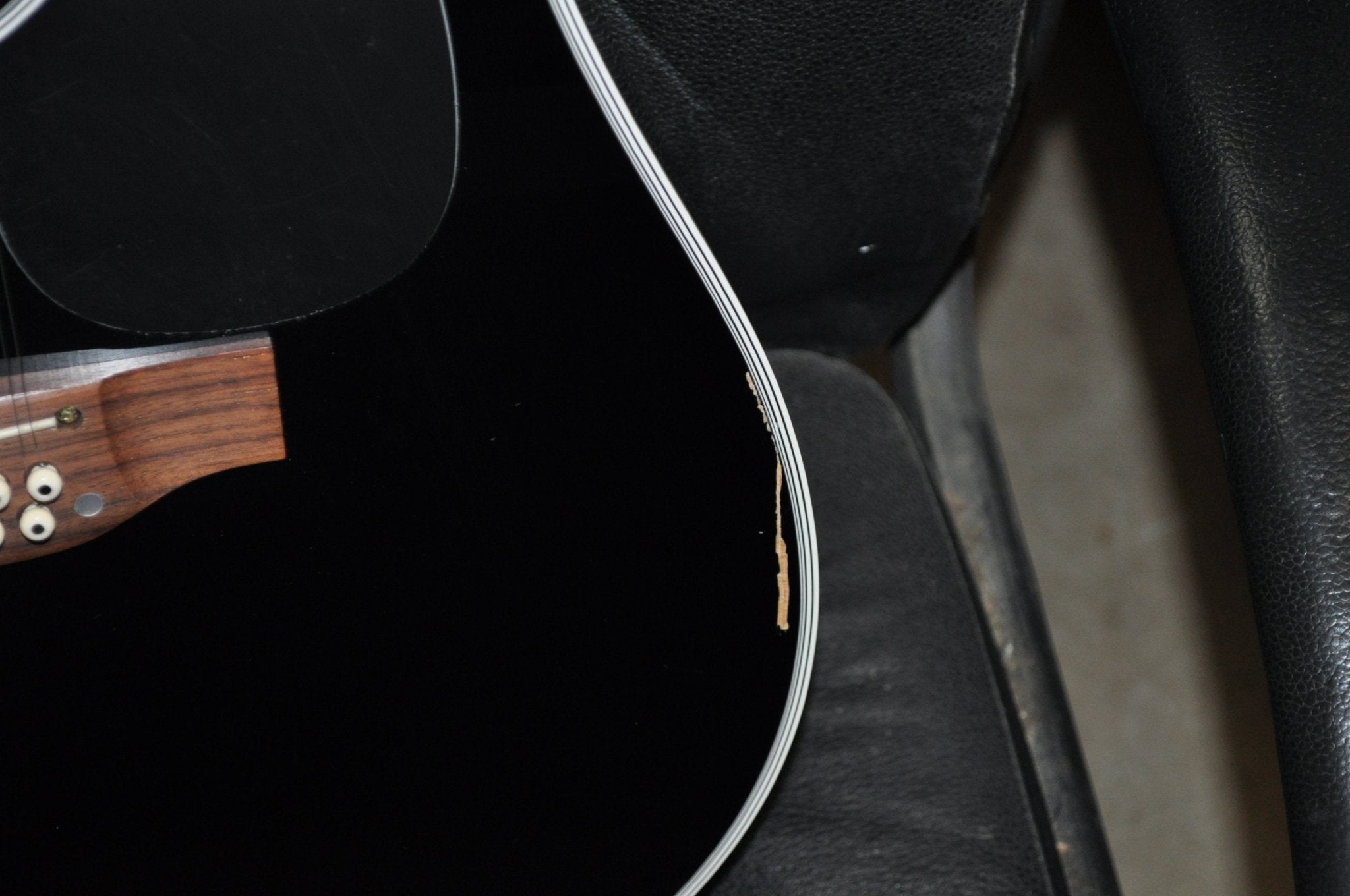 Takamine Legacy JEF381SC Dreadnought 12-string Acoustic-electric Guitar - Black