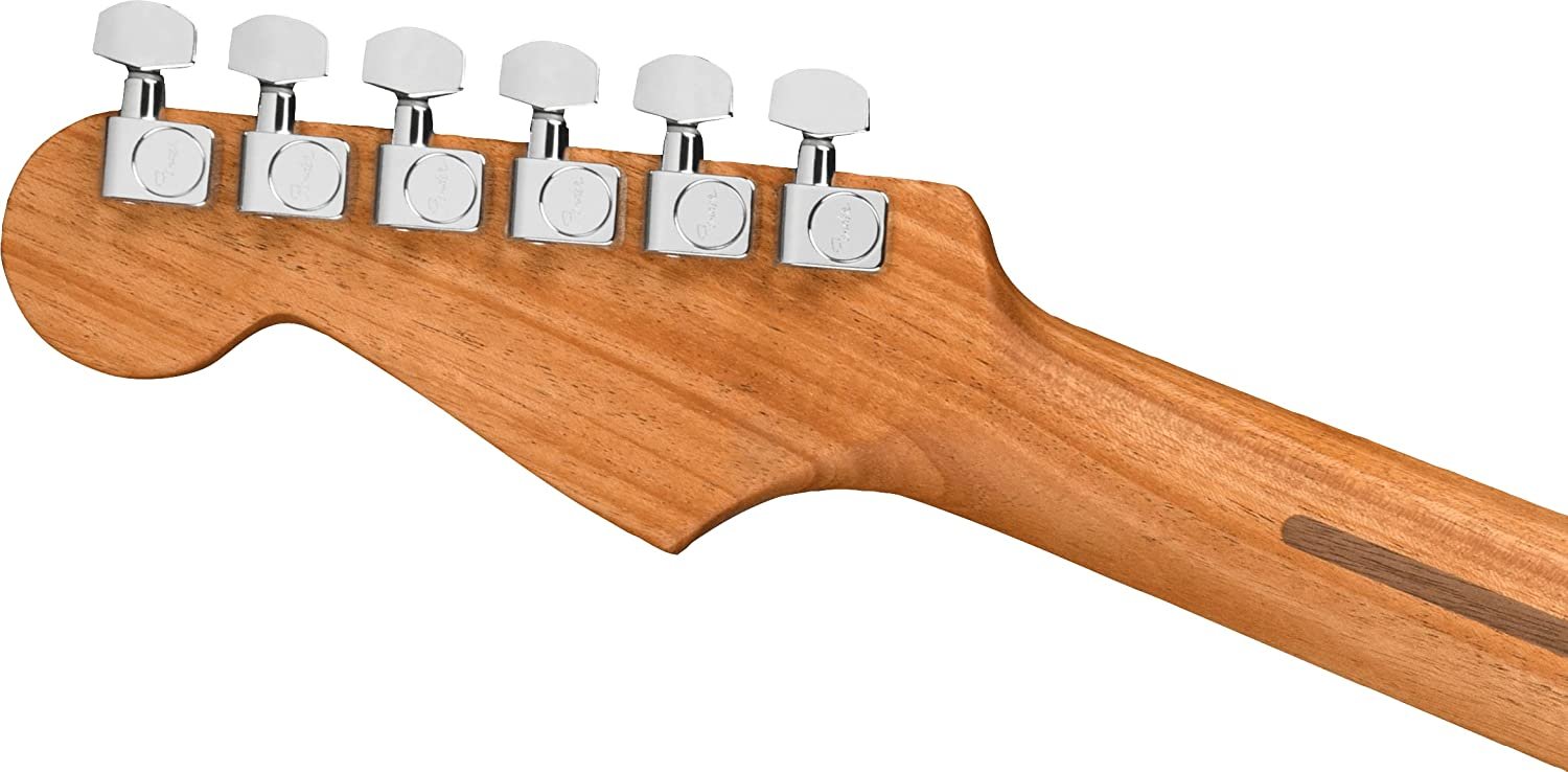 Fender American Acoustasonic Jazzmaster Acoustic Electric Guitar, Ocean Turquoise, Ebony Fingerboard, with Gig Bag