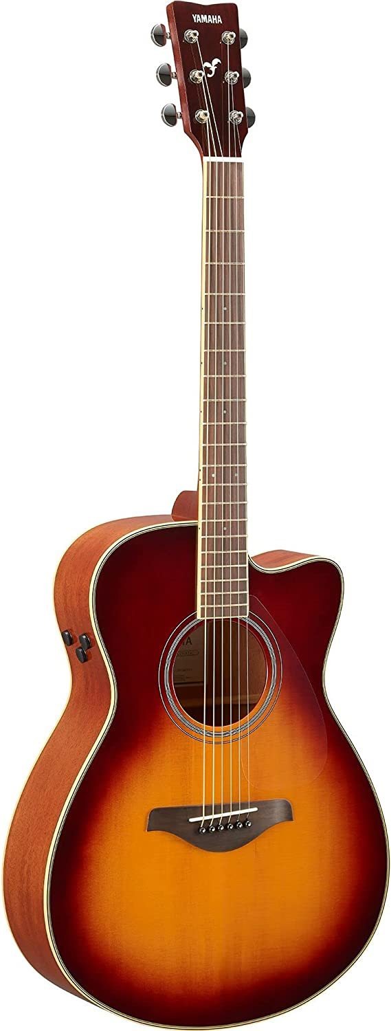 Yamaha FGC-TA Transacoustic Guitar Brown Sunburst