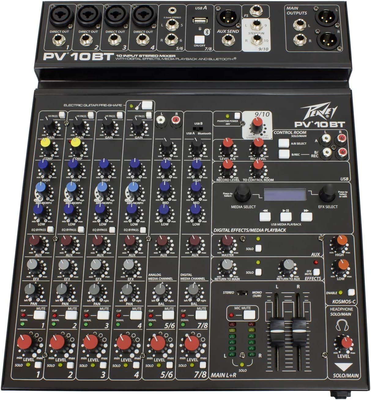 Peavey PV 10 BT Mixer with Bluetooth