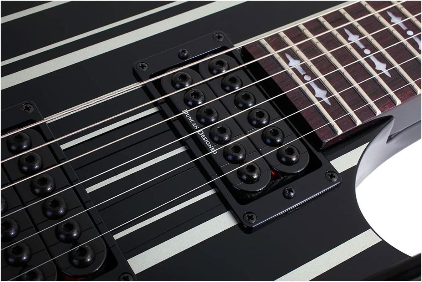 Schecter 6 String Solid-Body Electric Guitar, Gloss Black (1739)