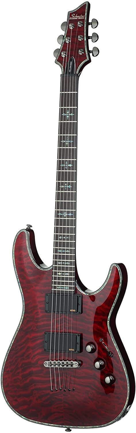 Schecter Hellraiser C-1 Electric Guitar (Black Cherry)