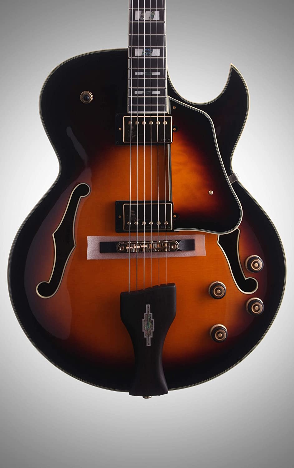 Ibanez LGB30 George Benson Signature Hollowbody Electric Guitar Vintage Yellow Sunburst