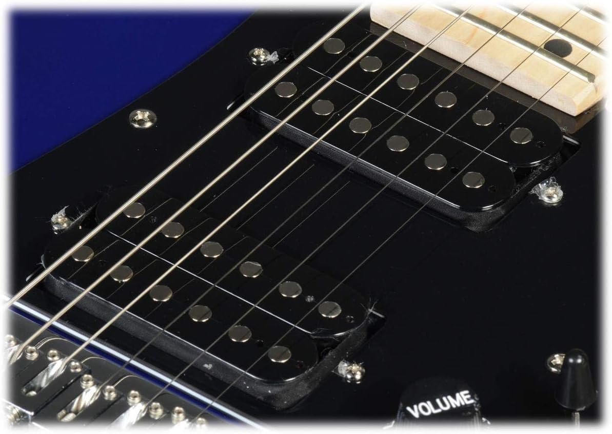 Ibanez 6 String Solid-Body Electric Guitar, Right, Jewel Blue (GRGM21MJB)