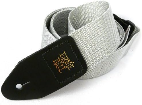 Ernie Ball Polypro Guitar Strap, Gray (P04046)