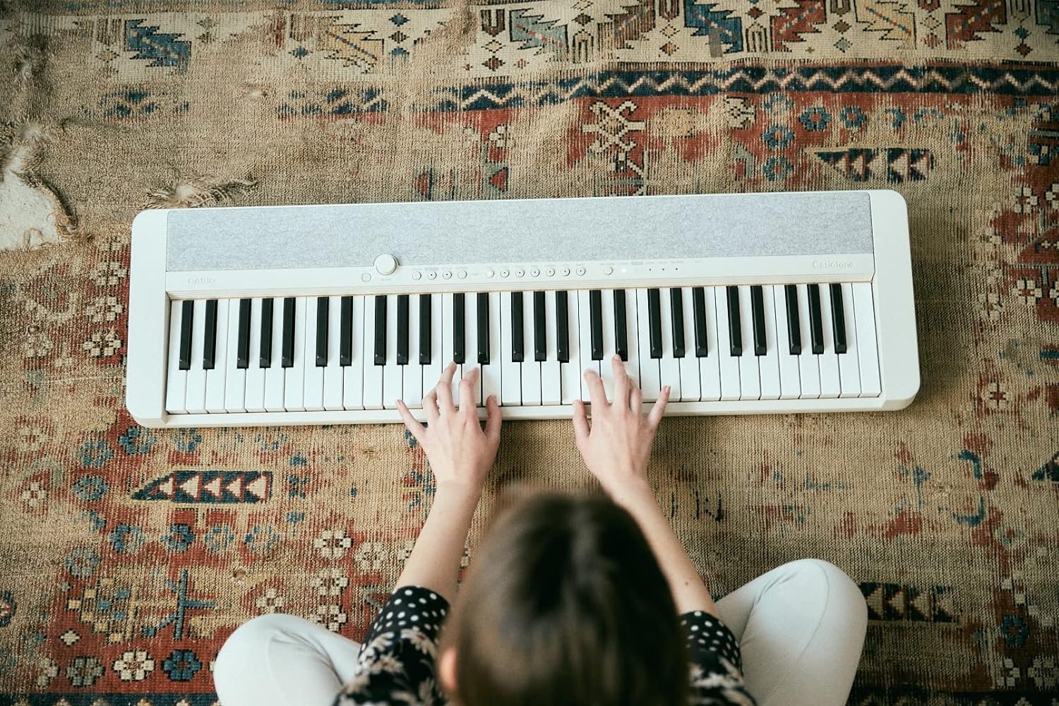 Casio Casiotone, 61-Key Portable Keyboard (CT-S1WE)