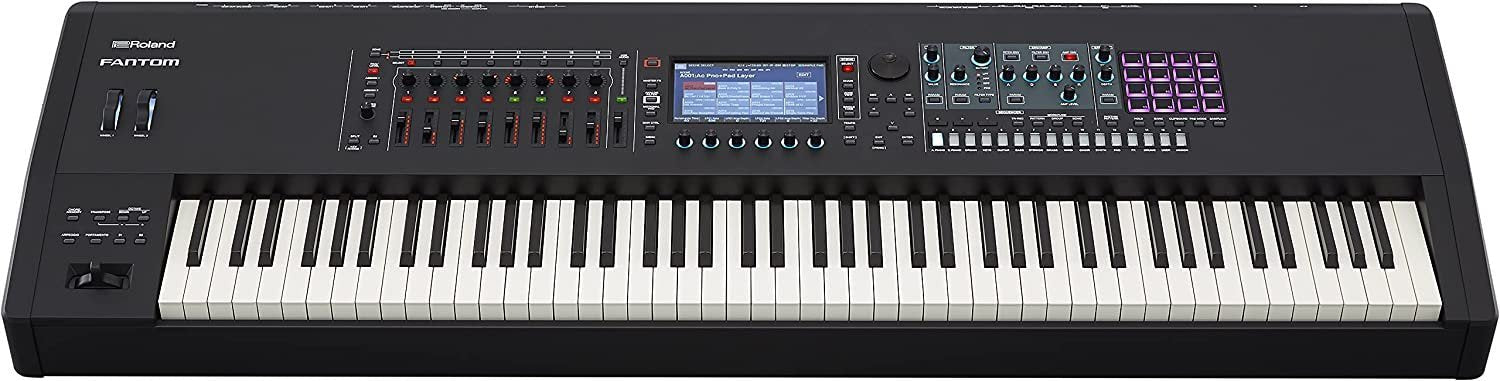Roland FANTOM-8 Music Workstation 88-key Semi-weighted Synthesizer Keyboard