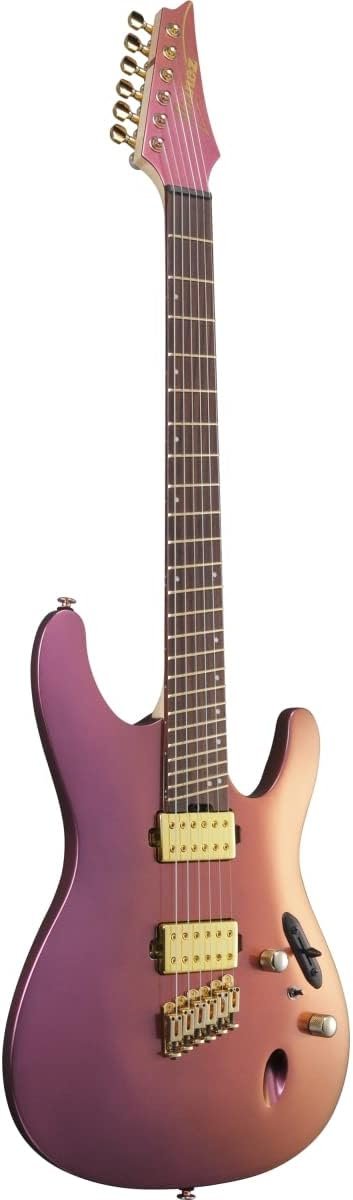 Ibanez Axe Design Lab SML721 Electric Guitar - Rose Gold Chameleon