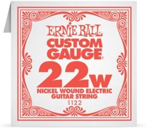 Ernie Ball Guitar Strings (EB 1122 .022 Nickel Wound Single)