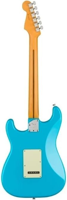 Fender 6 String Solid-Body Electric Guitar, Right, Miami Blue (0113900719)