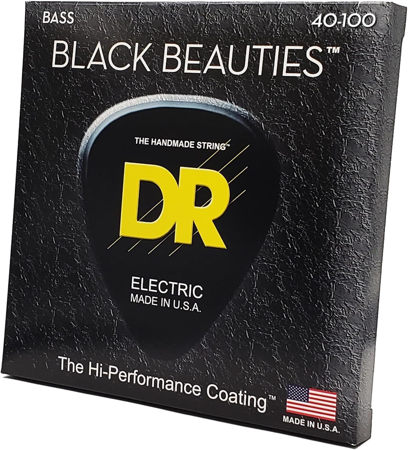 DR Strings BLACK BEAUTIES Bass Guitar Strings (BKB-40)