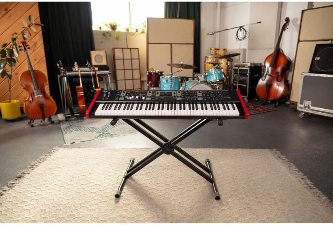 Roland V-STAGE 76 | Premium 76-Key Semi-Weighted Digital Keyboard | Ideal for Synth-Focused Players | Four Independent Sound Engines | Advanced Modeling Technology & Sound Customization