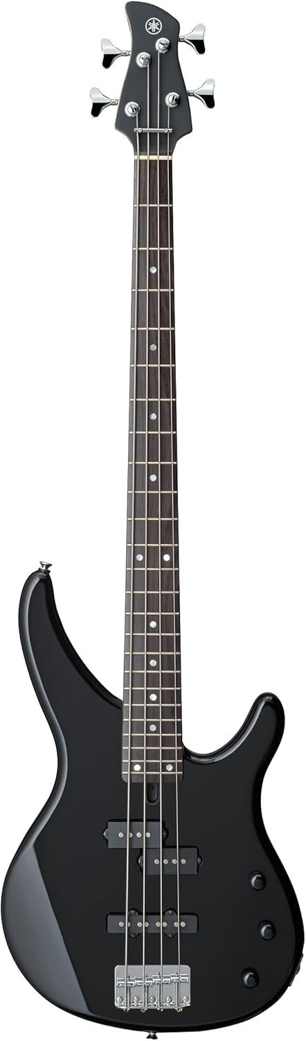 Yamaha 4 String Bass Guitar, Right Handed, Black, (TRBX174 BL)