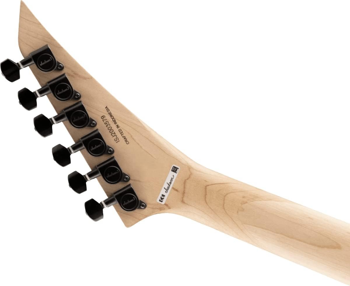 Jackson DK3XR HSS Caution Yellow w/Pink Pickups