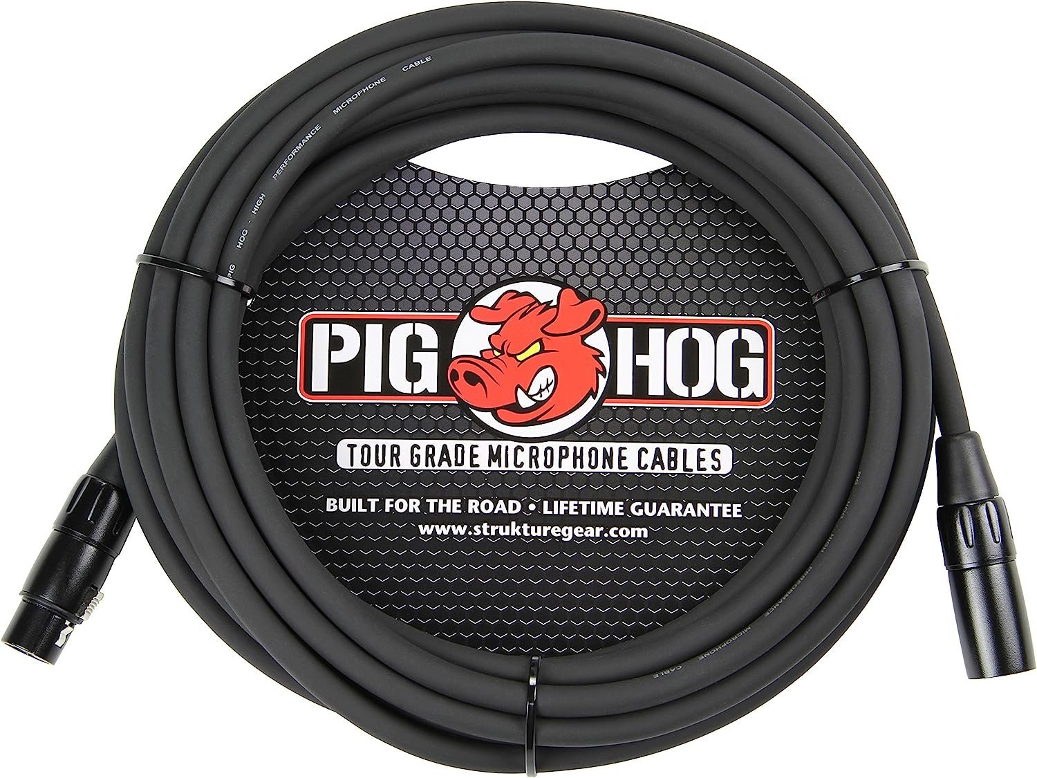 Pig Hog PHM6 High Performance 8mm XLR Microphone Cable, 6 Feet