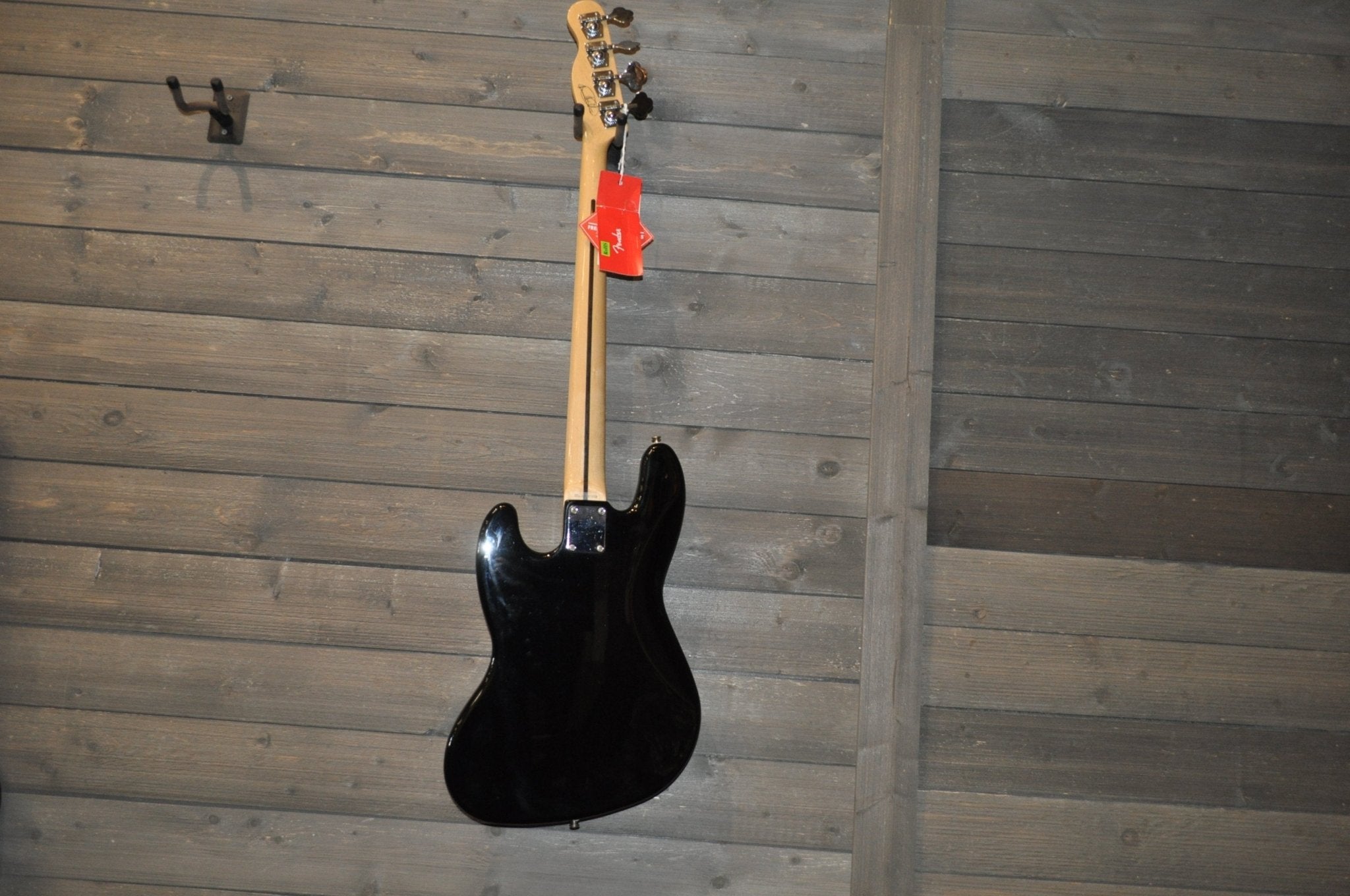 Replica Geddy Lee Jazz Bass Guitar Maple Neck, Black