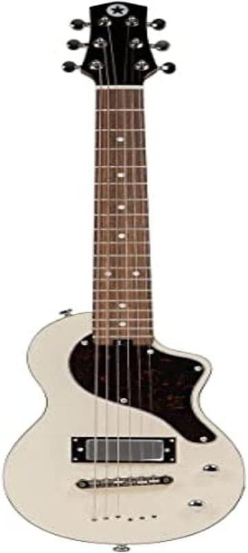 Blackstar Carry-On Travel Electric Guitar with Gig Bag, Vintage White