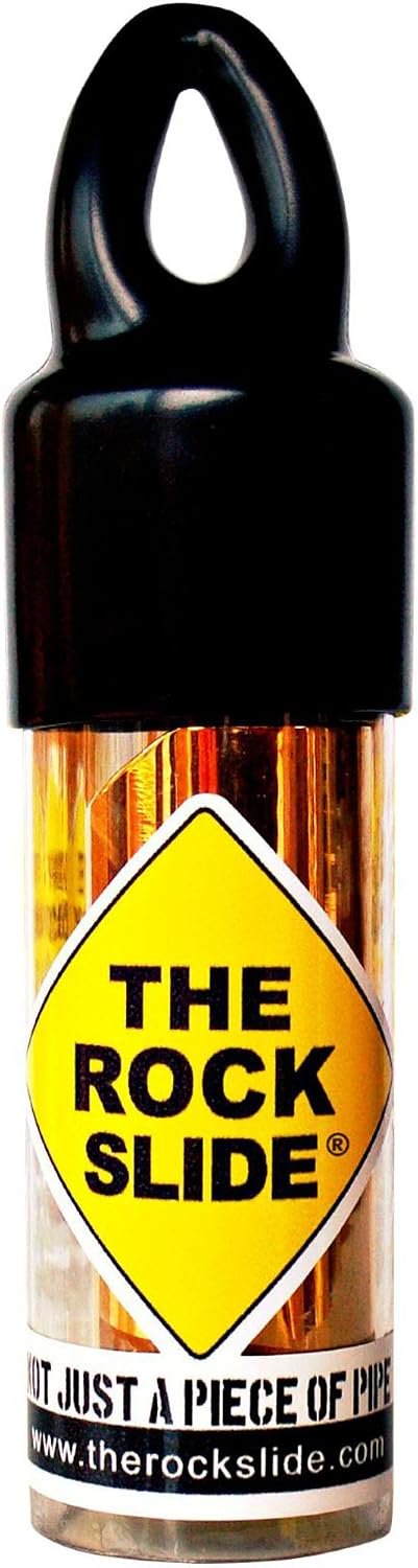 The Rock Slide Polished Brass Slide - Medium