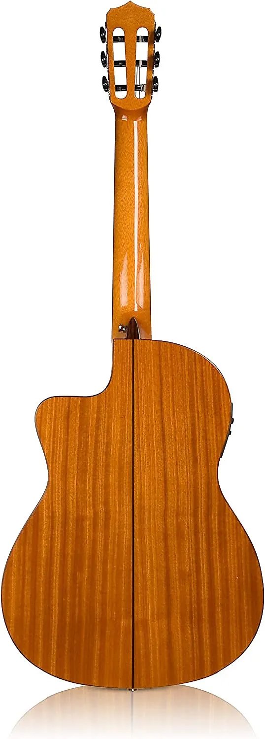 Cordoba Fusion 12 Natural SP Crossover Cutaway Acoustic-Electric Nylon String Guitar, Fusion Series