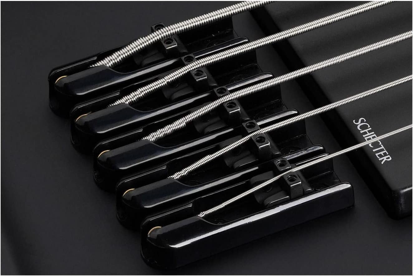 Schecter Stiletto Stealth - Satin Black, 5-String