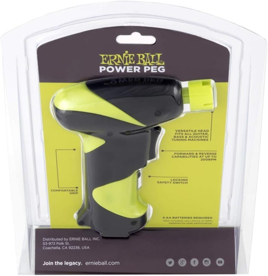 Ernie Ball Power Peg String Winder (P04118)