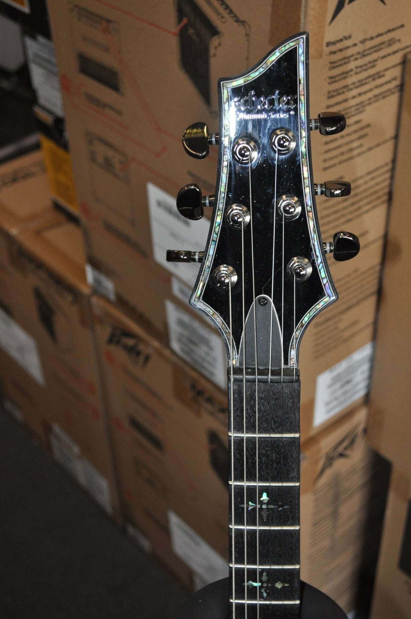 Schecter Hellraiser C-1 6-String Electric Guitar (Right Hand, Gloss White)