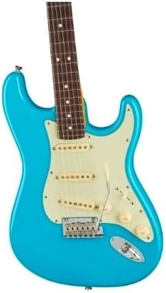 Fender 6 String Solid-Body Electric Guitar, Right, Miami Blue (0113900719)