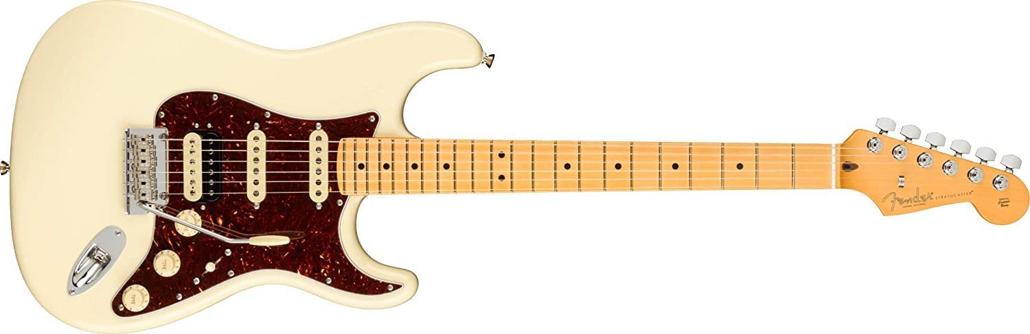 Fender American Professional II Stratocaster HSS - Olympic White with Maple Fingerboard