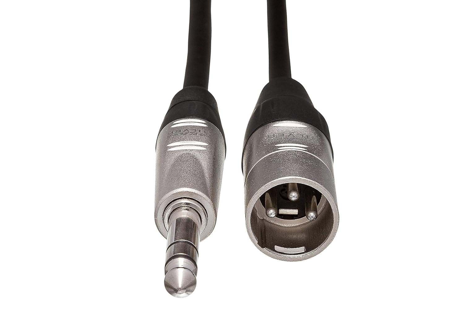 Hosa HSX-010 REAN 1/4" TRS to XLR3M Pro Balanced Interconnect Cable, 10 Feet